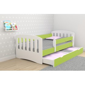 Łóżko dla dziecka Classic - zielone, All Meble